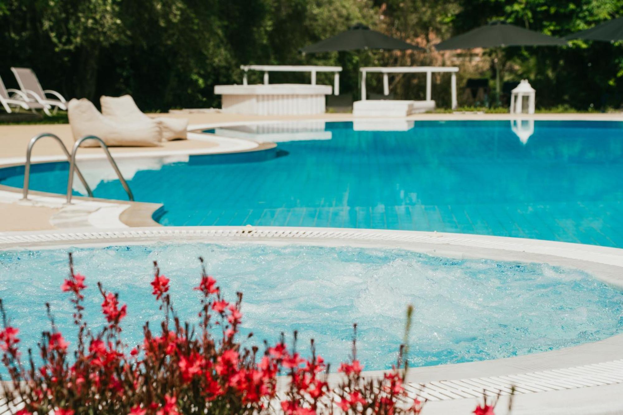ホテル Mr And Mrs White Corfu Couples Retreat Adults Only アカラヴィ エクステリア 写真